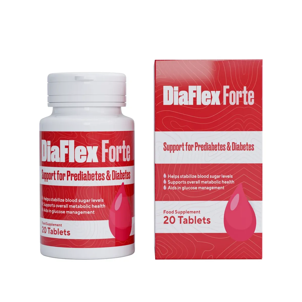 DiaFlex Forte, tabletki · 20 tabletek