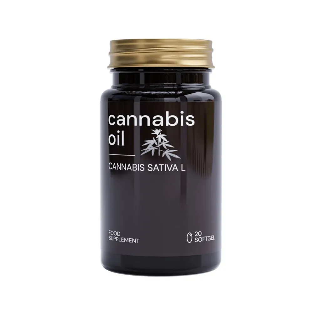 Cannabis Oil, kapsułki · 20 kapsułek