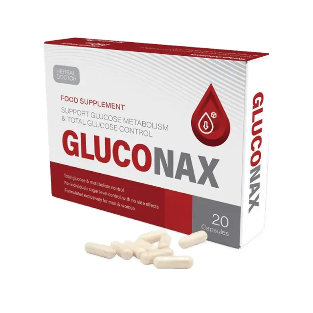 Gluconax, 20 capsules