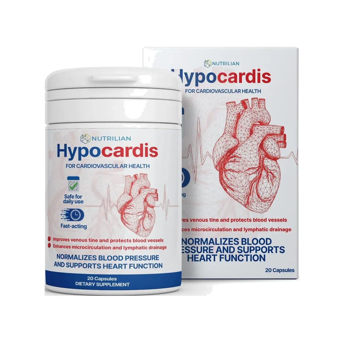 Hypocardis, 20 cápsulas