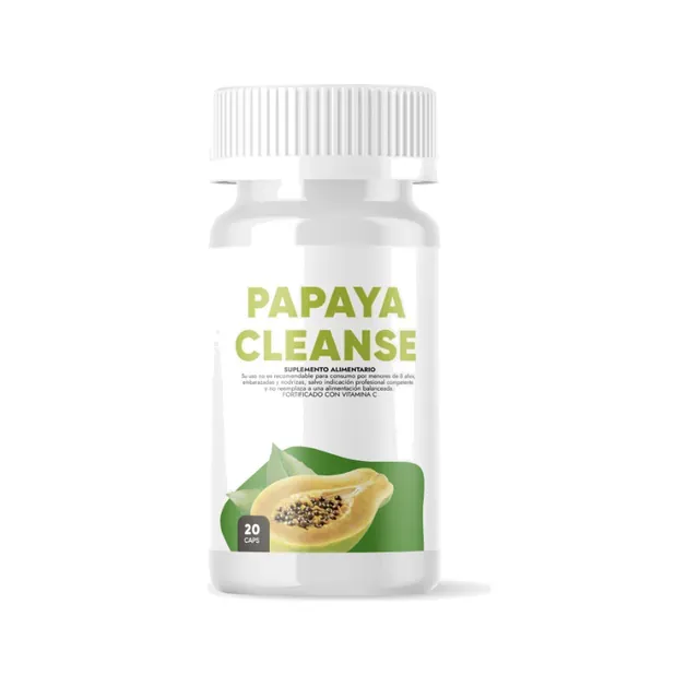 Papaya Cleanse, 20 cápsulas