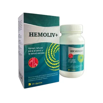 Hemoliv+, 30 cápsulas