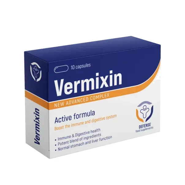 Vermixin, 10 cápsulas