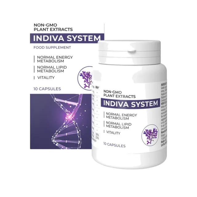 INDIVA SYSTEM, 10 capsule