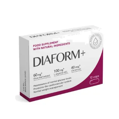 Diaform+, kapsulės · 10 kapsulių